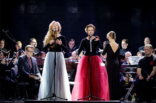un spectacle musical des Soeurs Telniouk