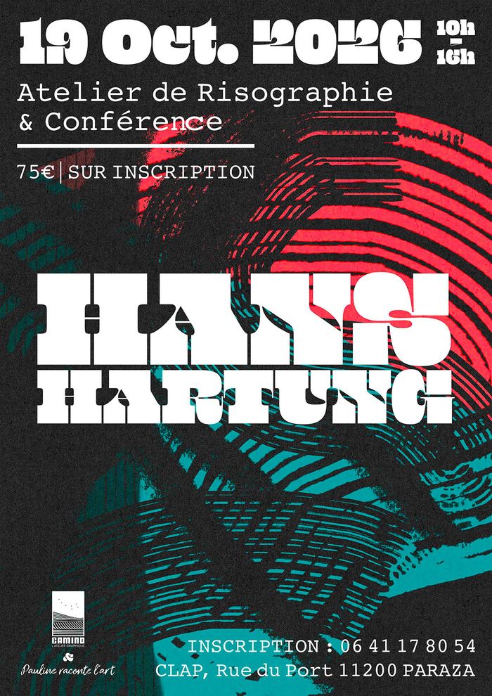 Conférence et atelier consacrés à l’artiste Hans Hartung, figure majeure de l’art informel. Venez explorer la spontanéité du geste et réaliser des impressions riso inspirées de l’univers de l’artiste.