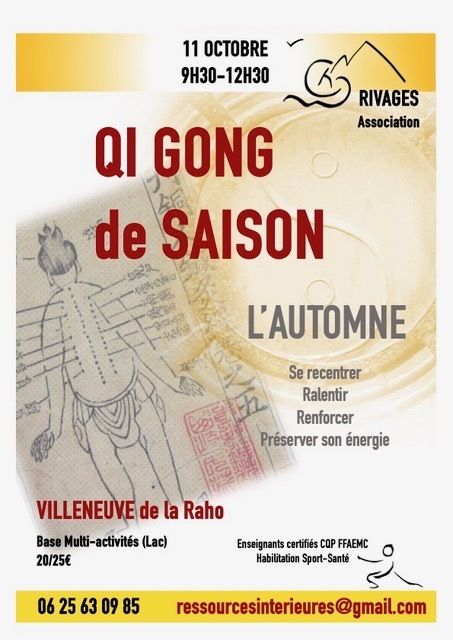 Une matinée pour explorer avec profondeur le mouvement de la saison automnale : se recentrer, ralentir, renforcer et préserver son énergie. Mouvements, respiration, automassages, méditation.