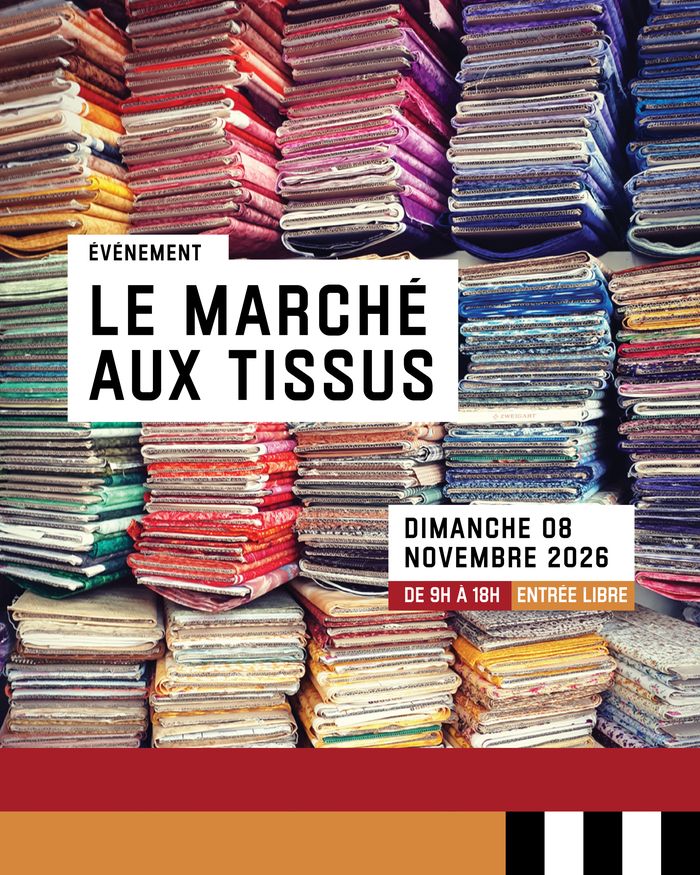 Quand une ancienne usine devenue musée textile se transforme en lieu de négoce d’un jour !