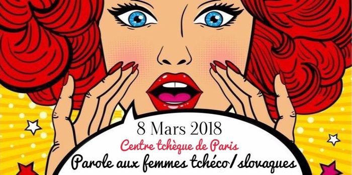 Débat à l'occasion de la journée internationale de la femme portant sur le thème du statut de la femme à la frontière entre deux cultures : tchèque ou slovaque et française.