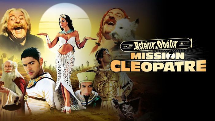 Assistez à une projection en plein air, à la tombée de la nuit, de "Astérix et Obélix Mission Cléopâtre" précédée d'une visite virtuelle de Rome.