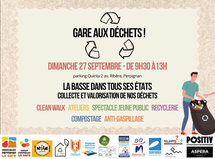 Gare aux Déchets - Clean walk, ateliers, compostage...