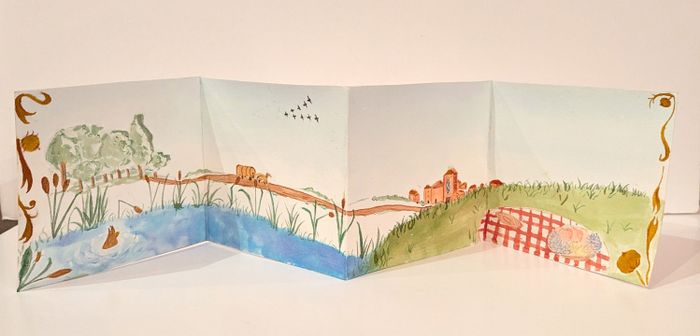 Un "Destination musée" aquarellé !