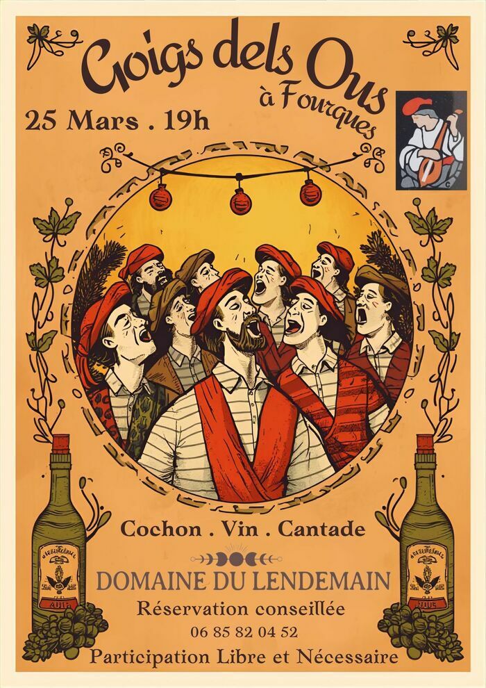 Goigs de l'Ous au Domaine du Lendemain - Cochon-Vin-Cantade