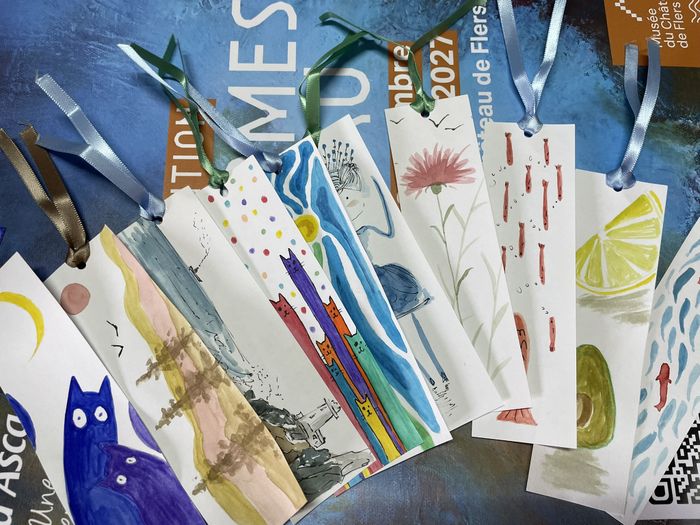 Dimanche 11 octobre de 14h30 à 17h30, le Musée du Château vous propose de vous initier à l'aquarelle pour réaliser un marque-page !