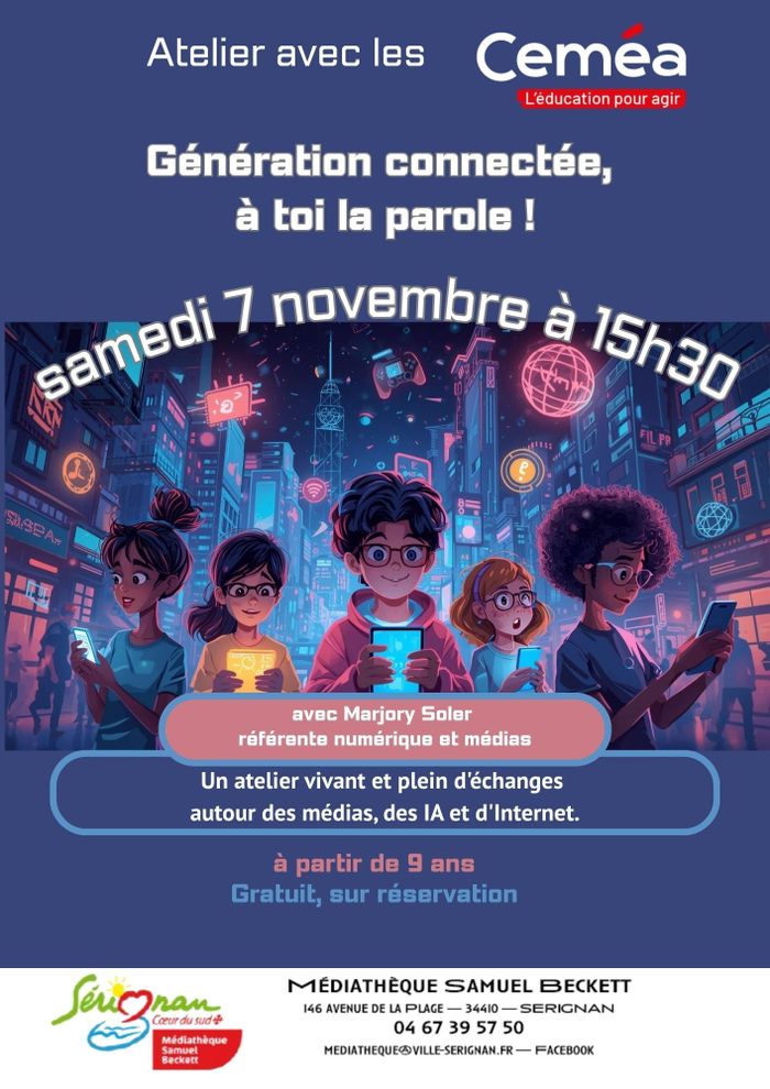 atelier pour décrypter les médias, les IA et Internet