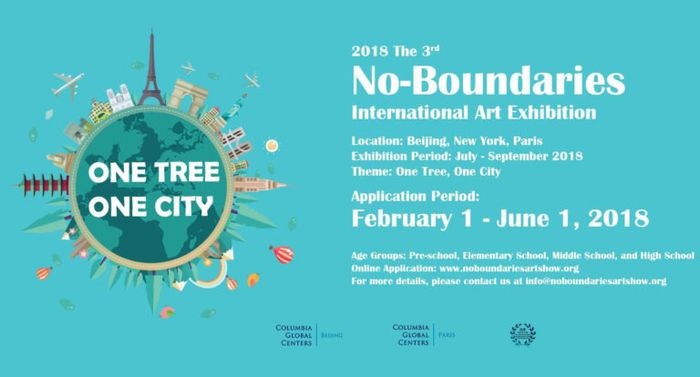 La troisième édition de l’Exposition internationale d’art par « No-Boundaries » est lancée par un appel à contribution auprès de jeunes (du préscolaire au lycée) en Chine, aux États-Unis, en France.