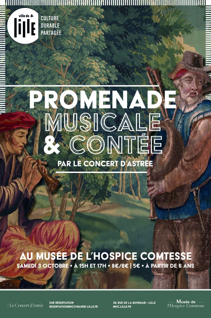 Promenade musicale et contée par le Concert d'Astrée.