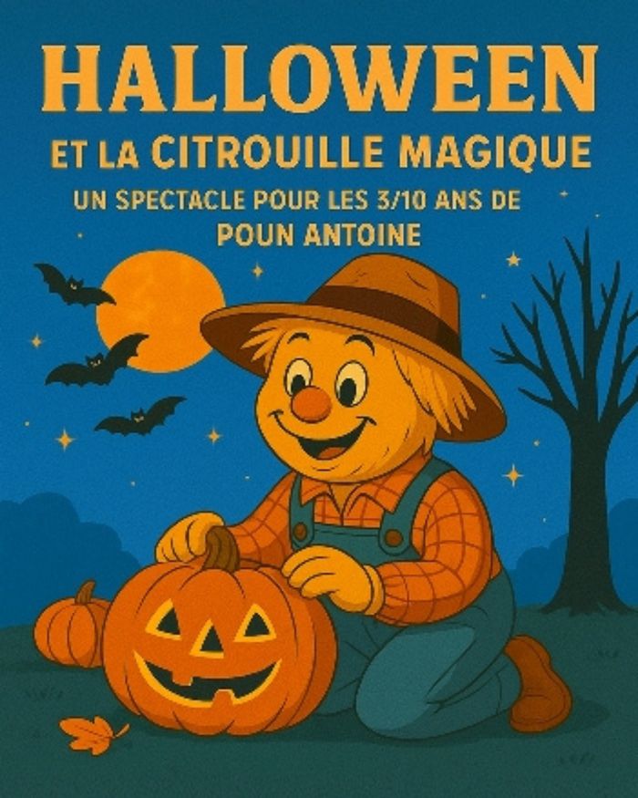 Un spectacle pour les 3 / 10 ans de Poun Antoine Une nuit d’Halloween, une vieille sorcière souffle un sort dans les champs : l’épouvantail Barnabé s’éveille, le cœur battant pour la première fois.