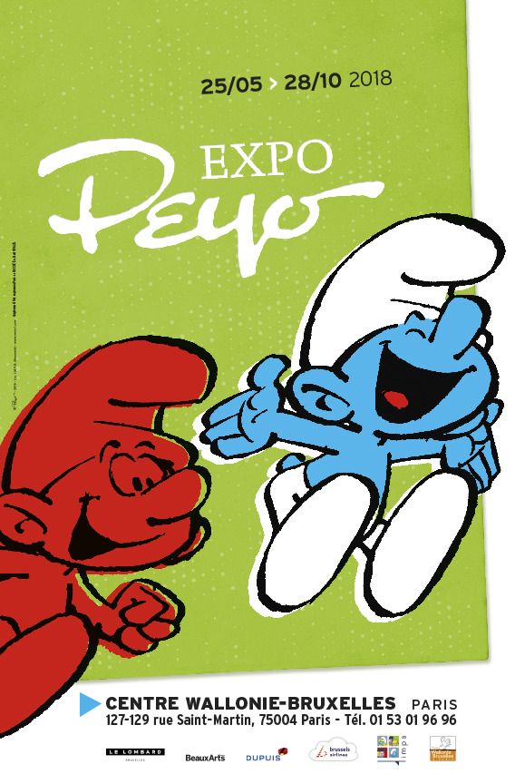 Cette rétrospective inédite met en lumière Peyo, grand maître de la Bande dessinée franco-belge.