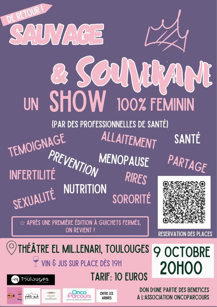 Et si l'on parlait enfin de ce que les femmes vivent, ressentent, traversent et taisent parfois depuis trop longtemps?10 professionnelles de santé sur scène pour parler sans tabou de la santé féminine