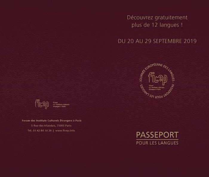 e ministère de la Culture (Délégation générale à la langue française et aux langues de France, en partenariat avec le FICEP , vous invite à fêter la Journée européenne des langues