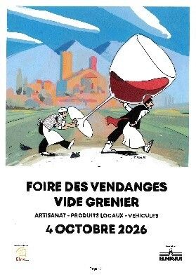 Fête des vendanges - Vide grenier (artisanat, produits locaux, véhicules)