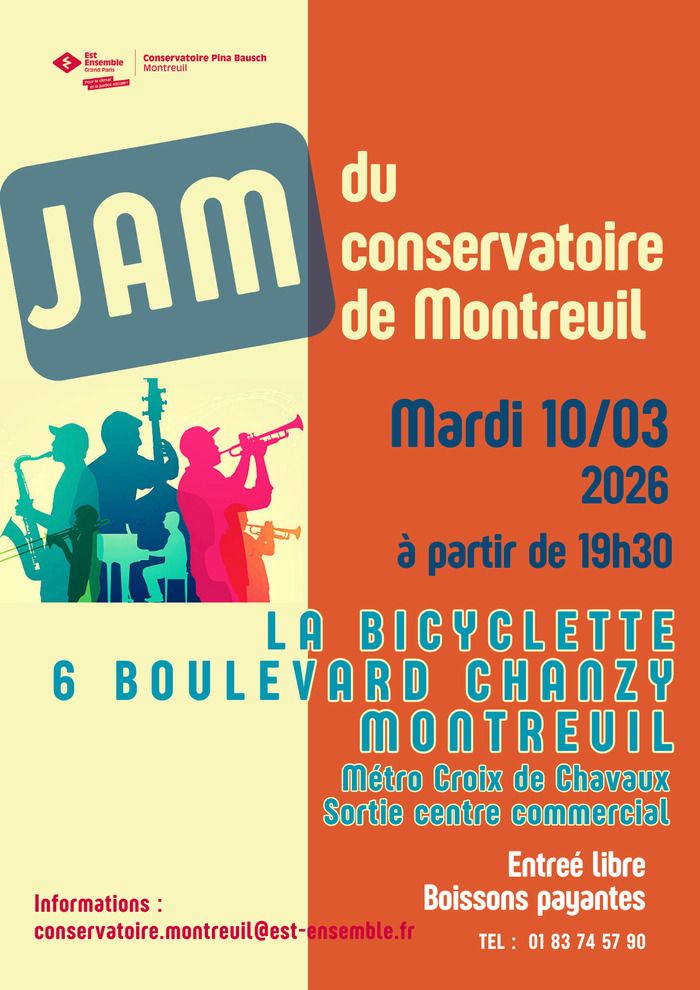 Avec les étudiants du cursus jazz