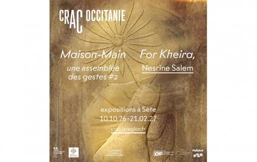 Venez découvrir les deux nouvelles expositions au Crac Occitanie à partir de 18h30, en présence des artistes et des commissaires d’exposition.
