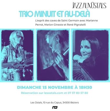 Un trio jazz qui fait revivre les grands standards de l’âge d’or, du hot jazz au bebop, entre swing, blues et rythmes latins.