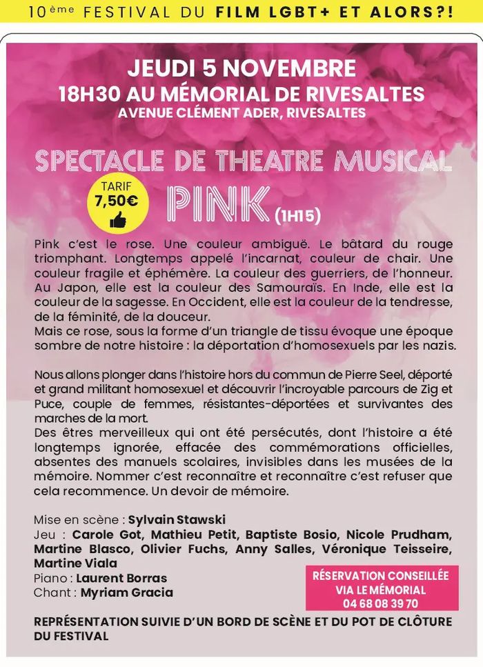 Et Alors ?! Théâtre musical - Pink