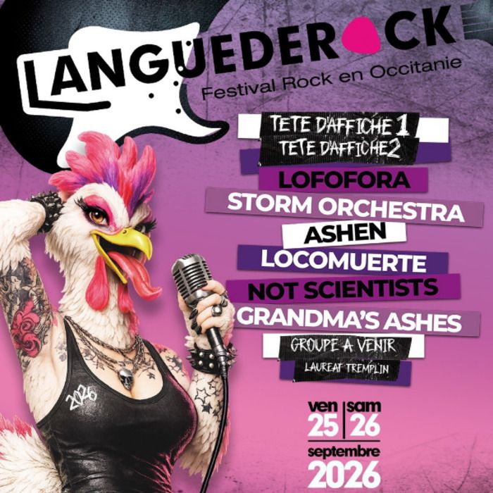 Festival de Rock qui a lieu tous les derniers week- end de Septembre à la salle ZINGA ZANGA - Béziers Ouest