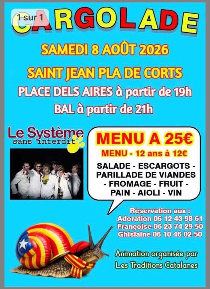 Fête ,repas cargolade