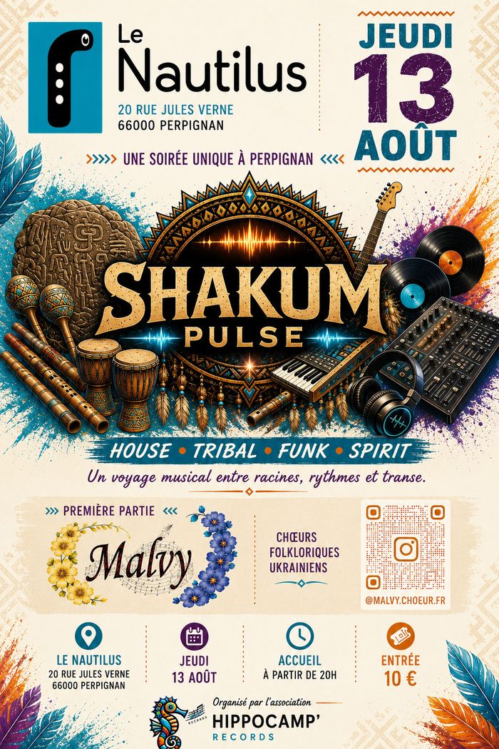 Shakum Pulse (Perpignan) + Malvy (Choeurs folklorique ukrainiens)