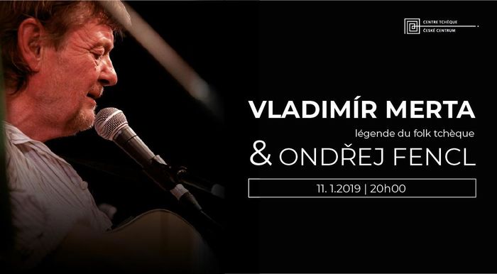 Vladimír Merta, l'un de représentants clés de la scène folk tchèque des années 80 et 90, ouvrira la saison musicale 2019 au Paris-Prague jazz club