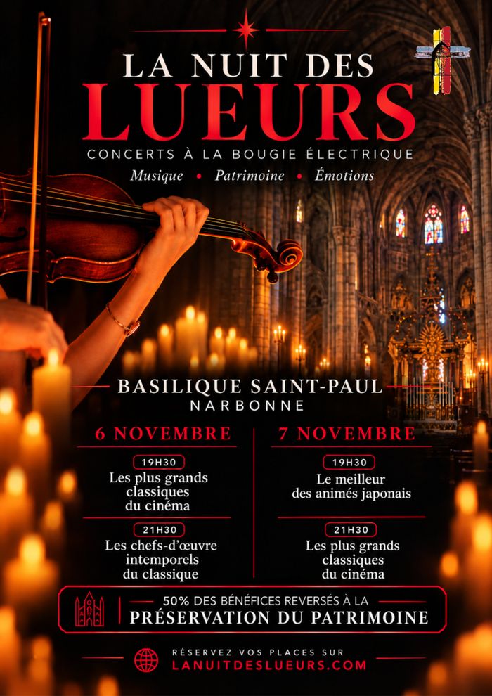 Sauvez le patrimoine en vivant une expérience musicale unique. Quatuor à cordes, lueur des bougies LED, et sites historiques se mêlent pour créer des moments inoubliables.