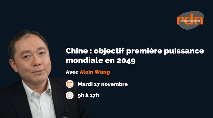 Le 17 novembre à Toulouse, découvrez les ambitions de la Chine à l'horizon 2049 avec Alain Wang. Une journée de conférences et d'échanges ouverte à tous pour mieux comprendre les enjeux mondiaux.