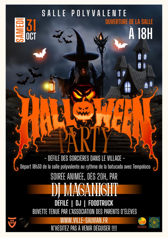 Défilé d'Halloween suivi de la soirée DJ
