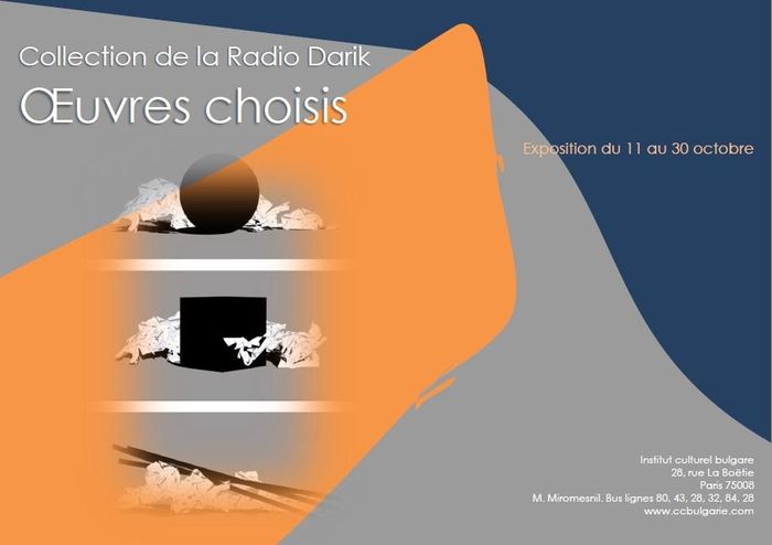 Exposition du 11 au 30 octobre /   Vernissage le 11 octobre 18h30-21h00