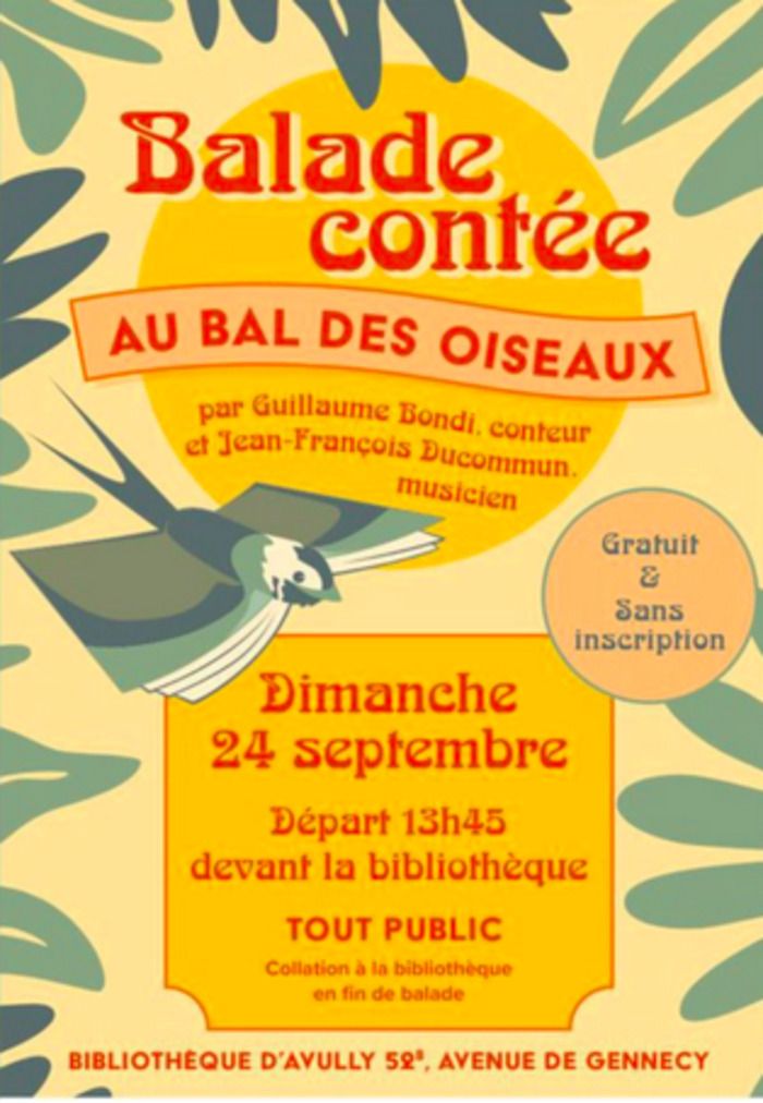 En partant de la bibliothèque, les conteurs s'arrêteront à plusieurs endroits pour profiter de leurs histoires et musiques! Gratuit et sans inscription.