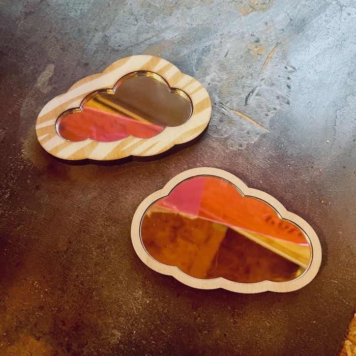 Venez fabriquer un miroir de la forme de votre choix à la découpeuse laser