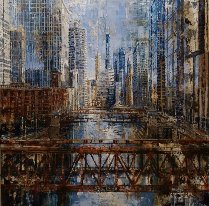 Exposition de peintures de l'artiste Aida Mauri