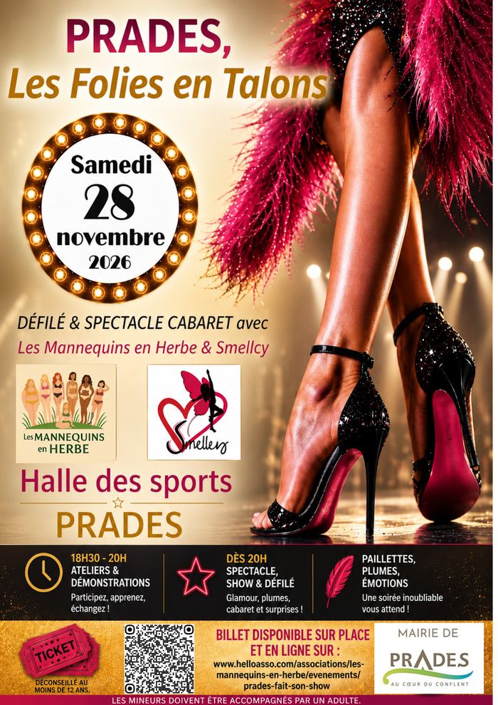Défilé de mode « Prades, les Folies en Talons »