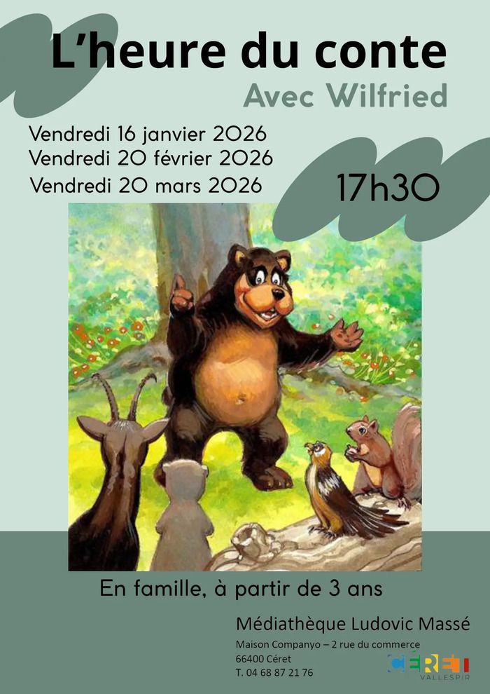 L’heure du conte de Wilfried