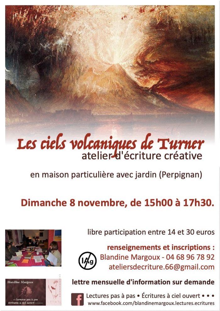 Atelier d'écriture créative en petit groupe, en maison particulière.