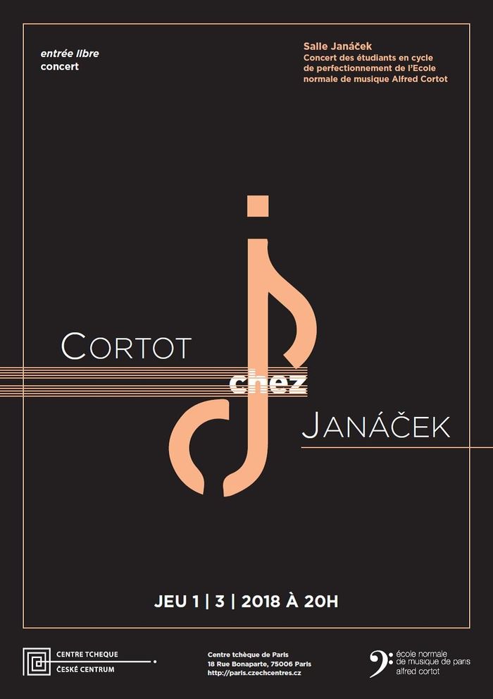 Concert des étudiants en cycles supérieur et de perfectionnement de l'École Normale de Musique de Paris, dans le cadre du cycle « Cortot chez Janáček ».