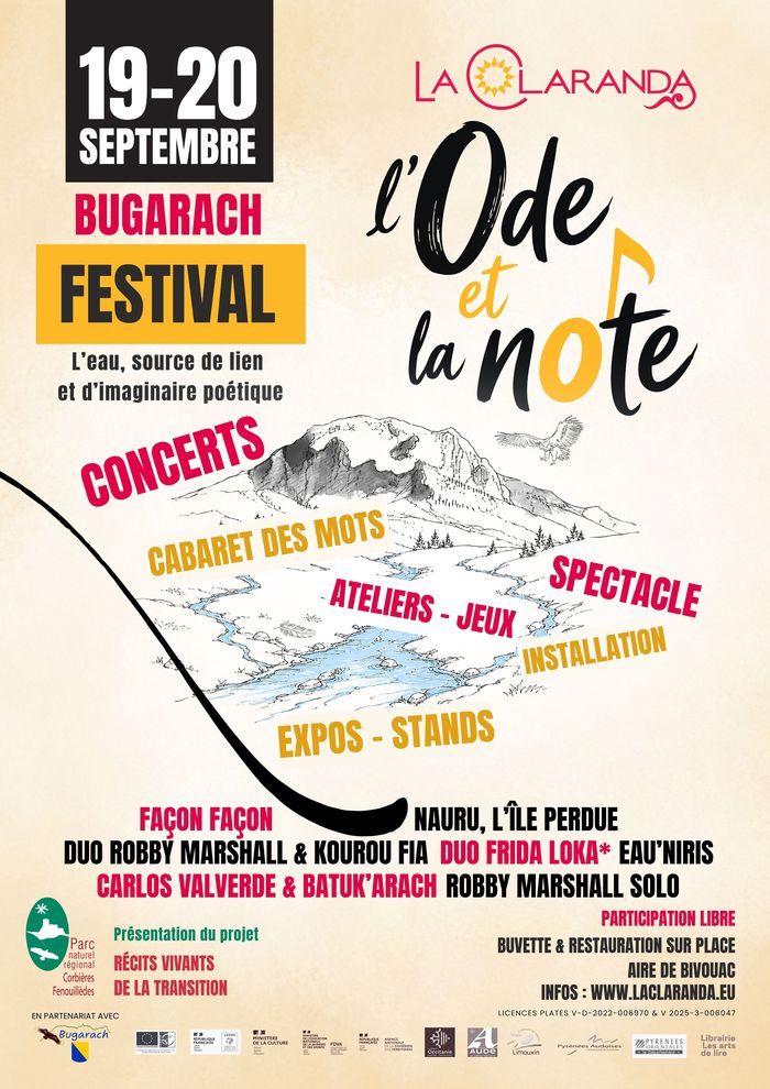 L'Ode et la note, deux journées poétiques et musicales avec comme toile de fond : l'eau
