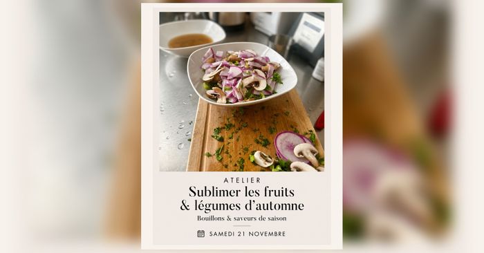 Atelier - Sublimer les fruits & légumes d'Automne
