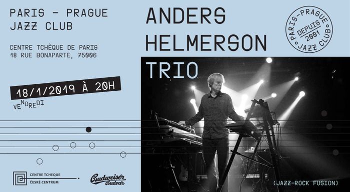 Concert du groupe Anders Helmerson Trio au Paris-Prague Jazz Club ! // jazz-rock-fusion