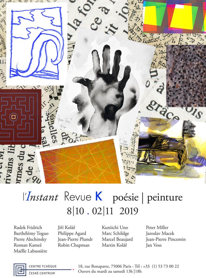 La collection l’Instant réunit des poètes et des artistes français, tchèques, américains, allemands, camerounais…dans des éditions à tirage limité.