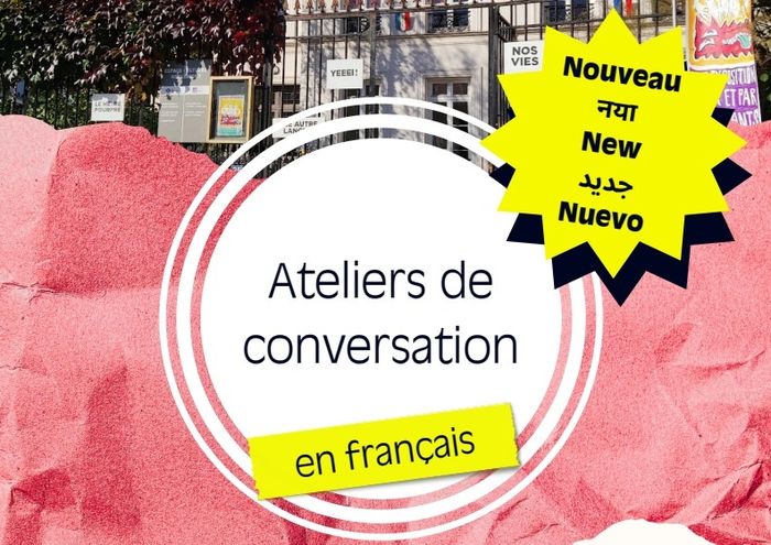 En juin 2026, nous commençons des ateliers de discussion en français. Peu importe votre niveau, venez essayer !