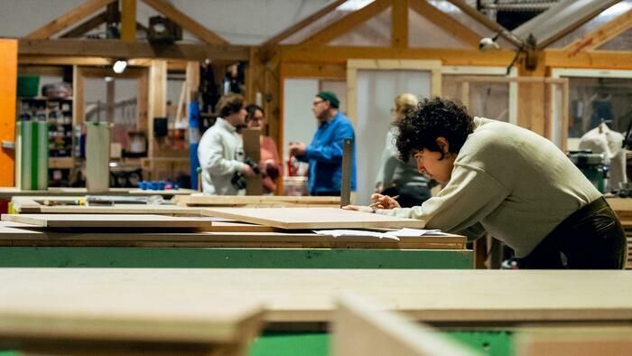 Du jeudi 23 au vendredi 24 avril, les outils de construction de la Condition Publique se mettent au service des bricoleur.ses junior.