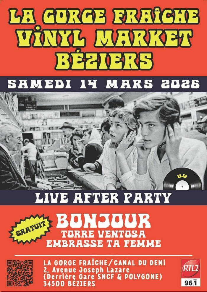 Un marché avec plus d'une vingtaine d'exposants disques vinyles passionnés et exigeants de toute l'Occitanie, du Paca et de l'Auvergne Rhône Alpe