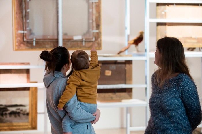Une visite-atelier familiale pour créer, imaginer et s'amuser ensemble autour des œuvres du musée.