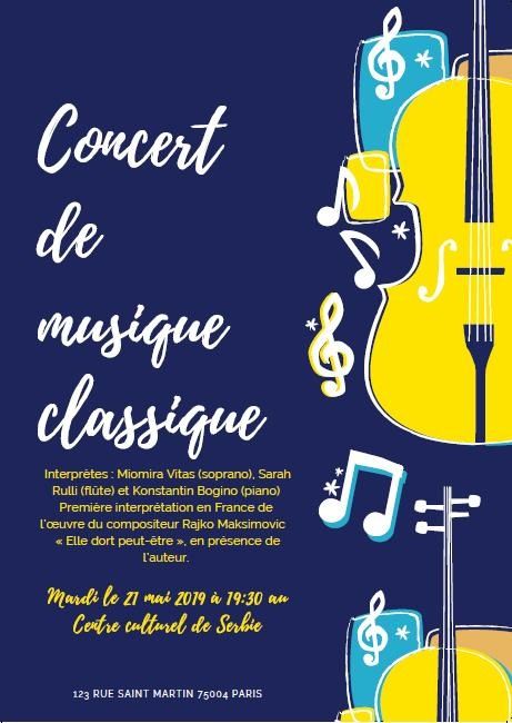 Concert de musique classique