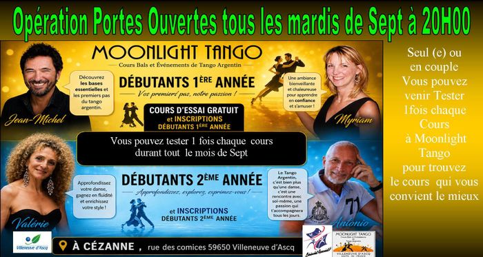 venez tester le tango Argentin