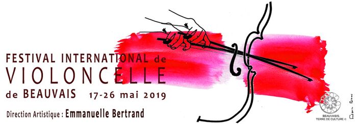 Organisé par l’Association pour le Rayonnement du Violoncelle sous la direction d’Emmanuelle Bertrand, le Festival International de Violoncelle de Beauvais a lieu du 17 au 26 mai 2019.