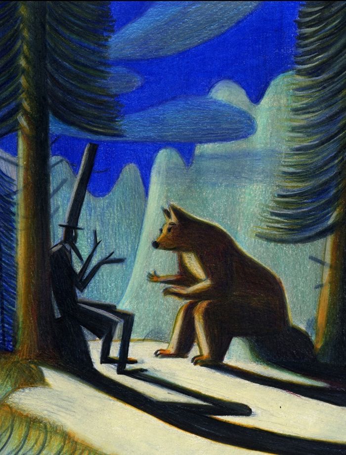 A la découverte de cette exposition pleine de magie et de couleurs, qui propose une cinquantaine de dessins originaux, accompagnés de nombreux croquis et esquisses, tirés du dernier film de Mattotti.