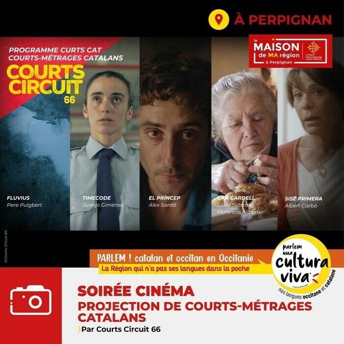 Projection de courts-métrages catalans